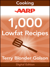 AARP 1,000 Low-Fat Recipes (eBook): 1,000 Recipes Series, Book 34